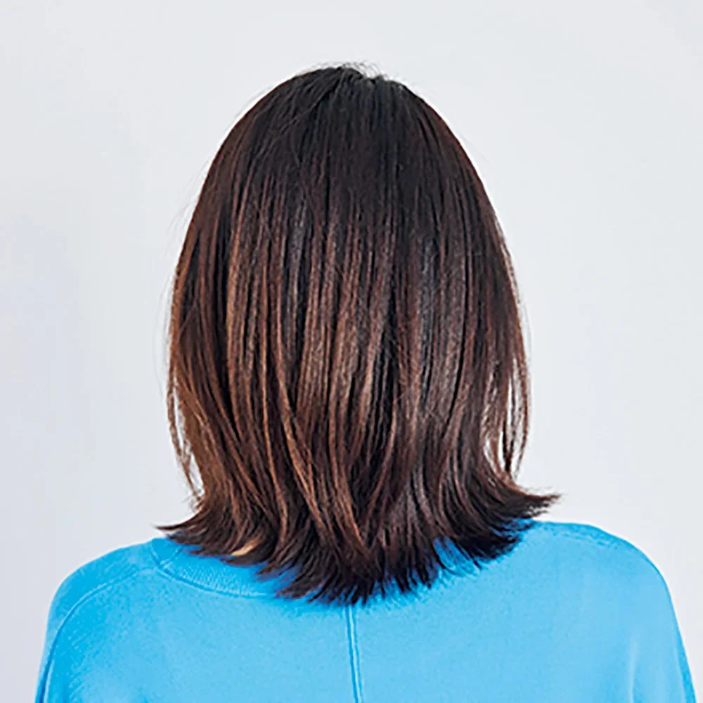 後ろから見た　40代に似合う髪型　ヘアスタイル人気ランキング１位