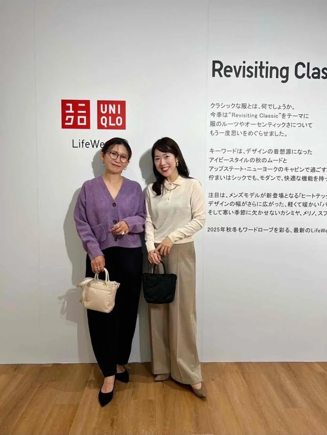 小物類も充実のUNIQLO2025FWコレクション