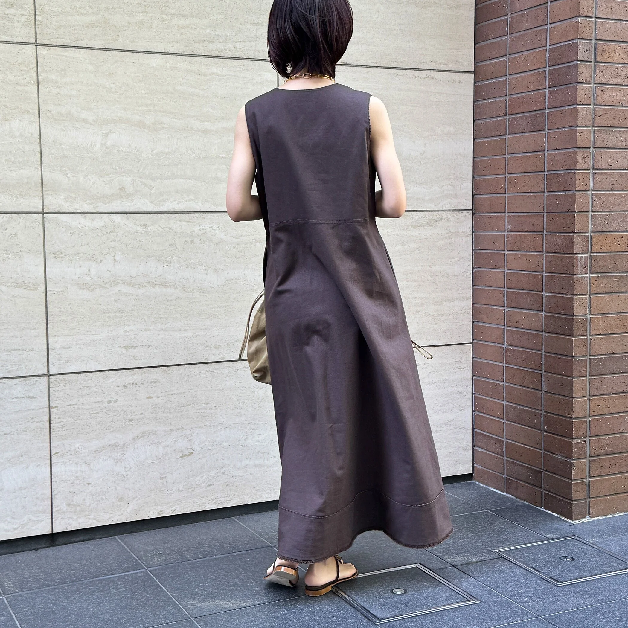 1er Arrondissement (プルミエ アロンディスモン)の【Marisol別注】コットンリネンワンピース