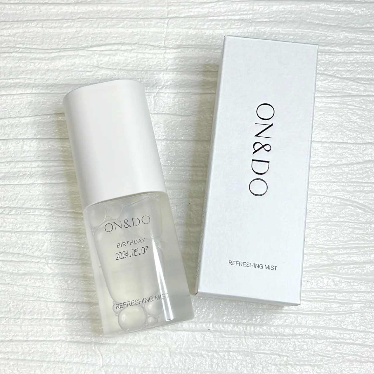  椿の生命力を凝縮「ON&amp;DO」旬の若葉のミスト化粧水　限定品　限定コスメ　 ON＆DO REFRESHING MIST（リフレッシングミスト） 60mL　￥2970／MTG＜数量限定発売中＞