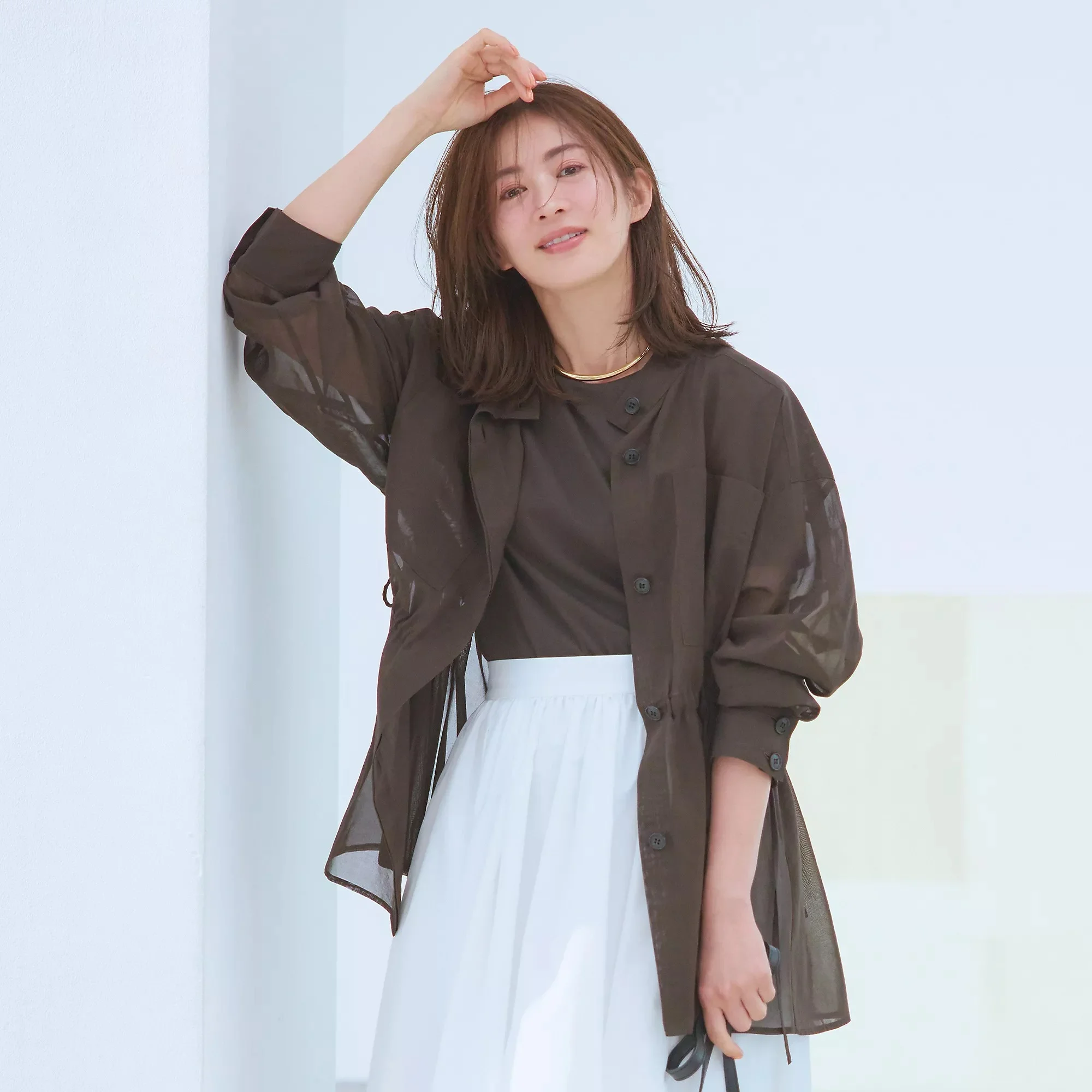 石毛のりえ×1er Arrondissement 【Marisol別注】シアージャケット