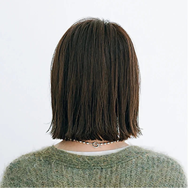 後ろから見た人気ランキング９位のボブヘアスタイル