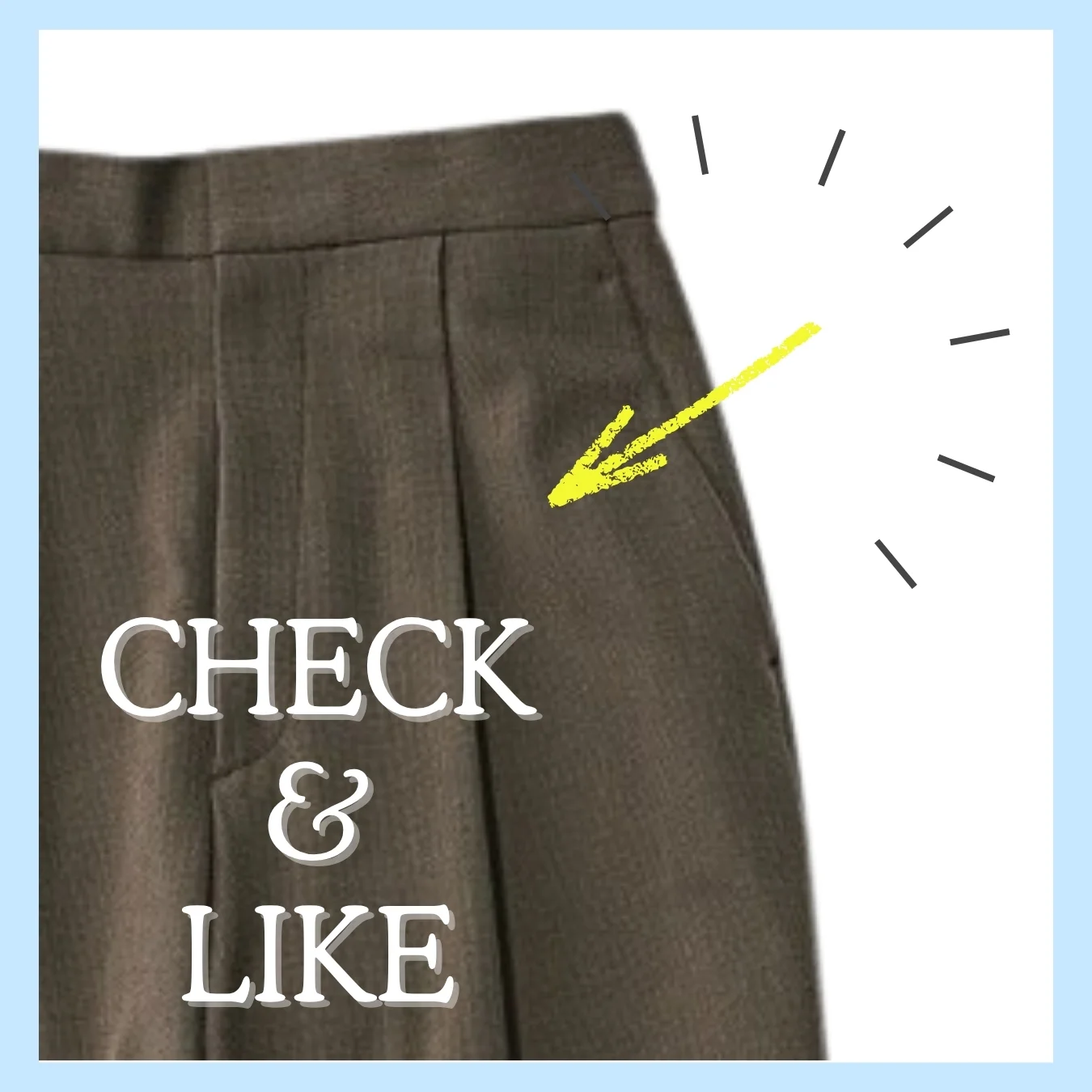 M7days 裏起毛セミワイドタックパンツ