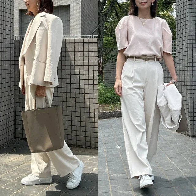 【スニーカー】やっと出会えた!大人の通勤に似合うシンプル&洗練レザースニーカー_1_5