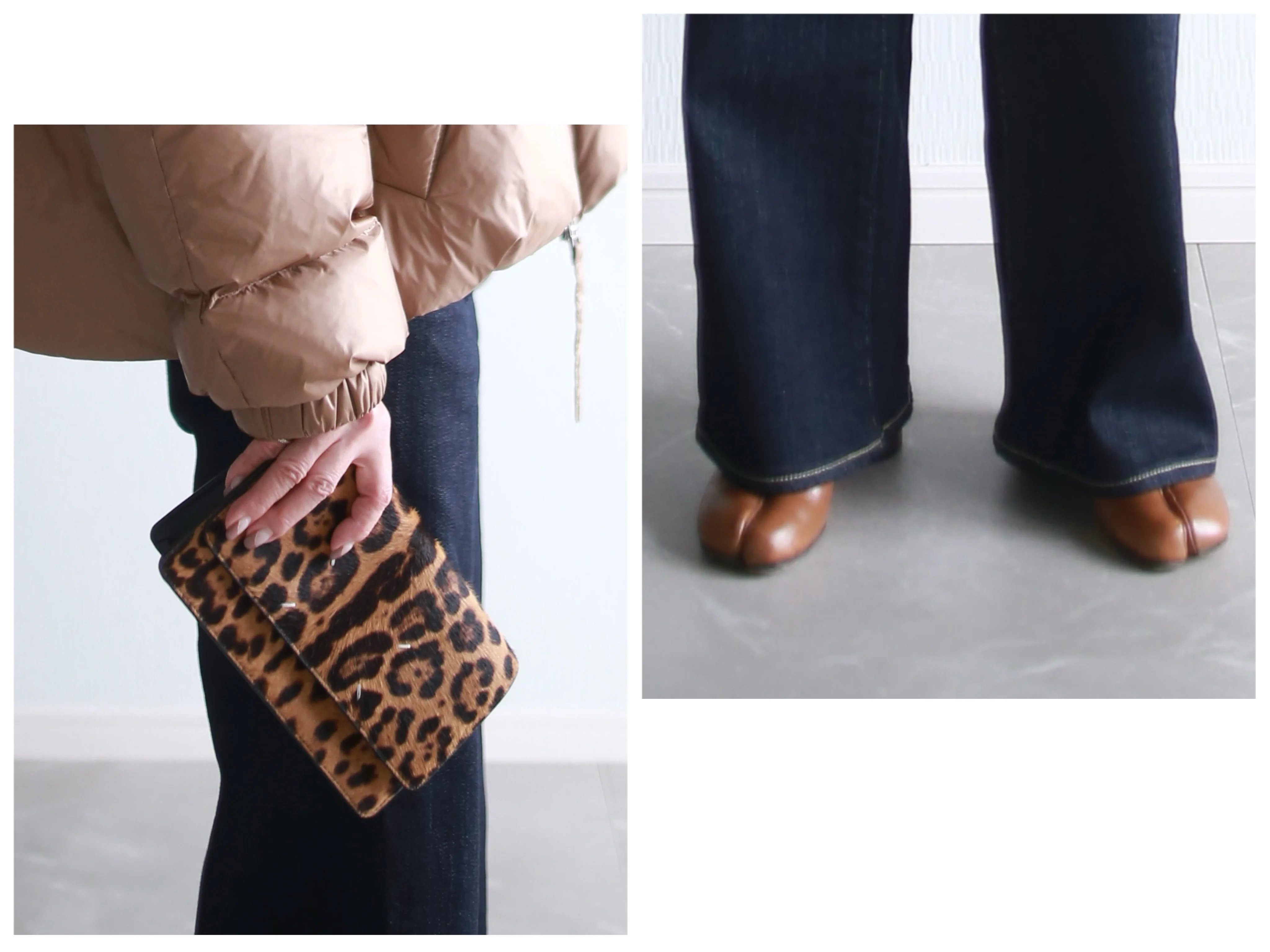 marisol upperhights bemiコラボダウン 着回し　maisonmargiera deuxiemeclasse