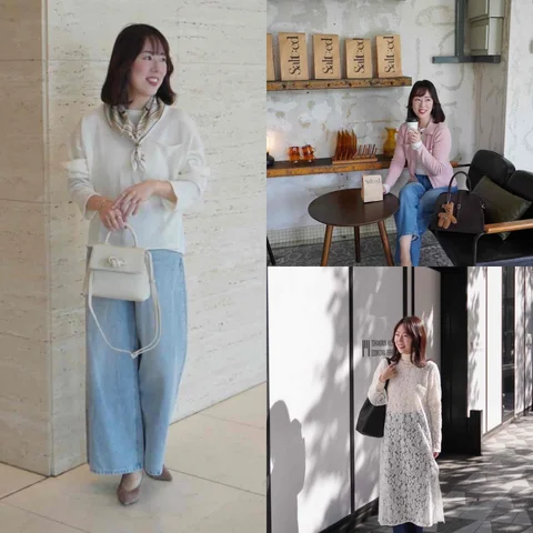 きれいめ派が選ぶ、ワイドデニム3本。きちんと見えの鍵は“小物力”