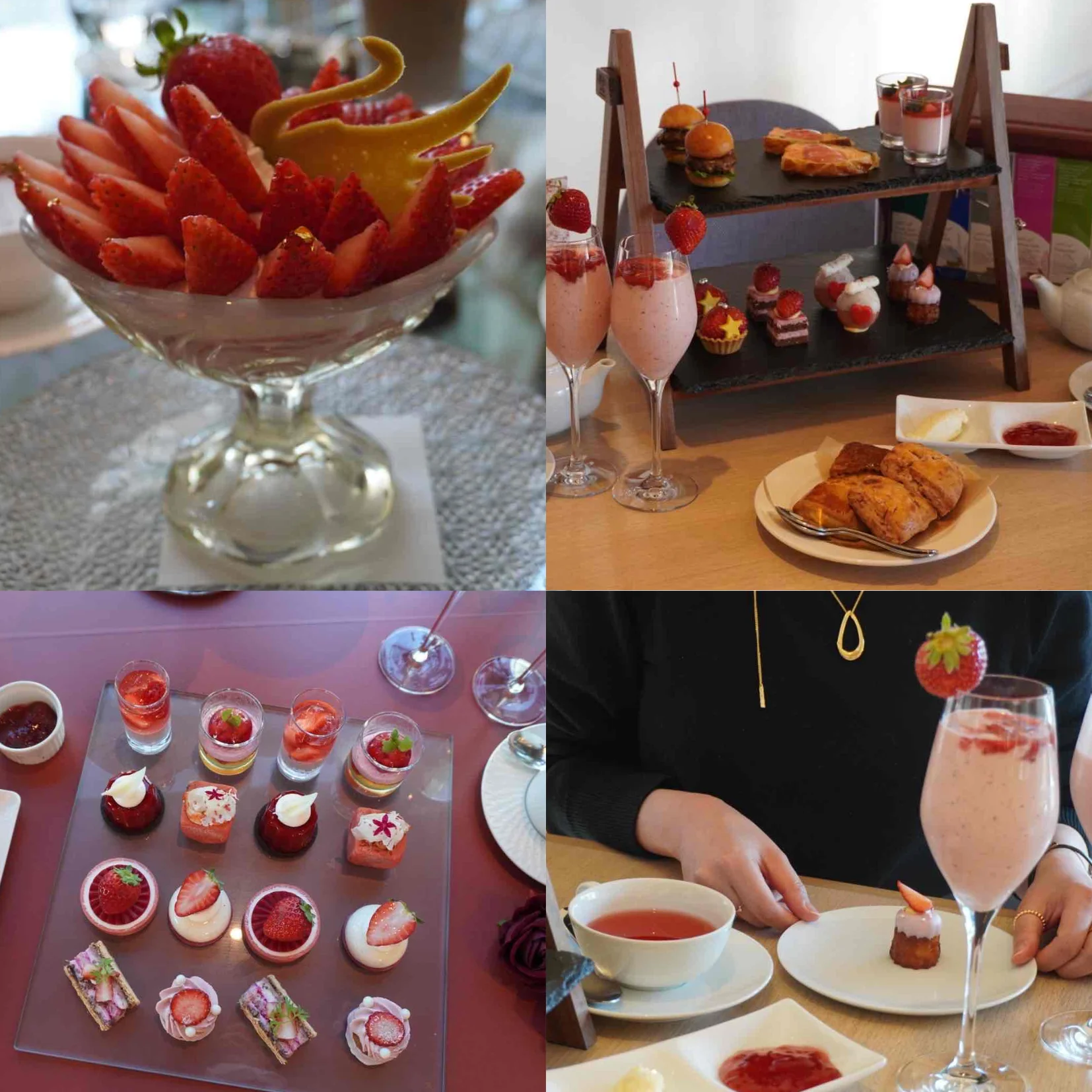 今だけの贅沢を味わう！極上いちごのホテルアフタヌーンティー＆パフェ