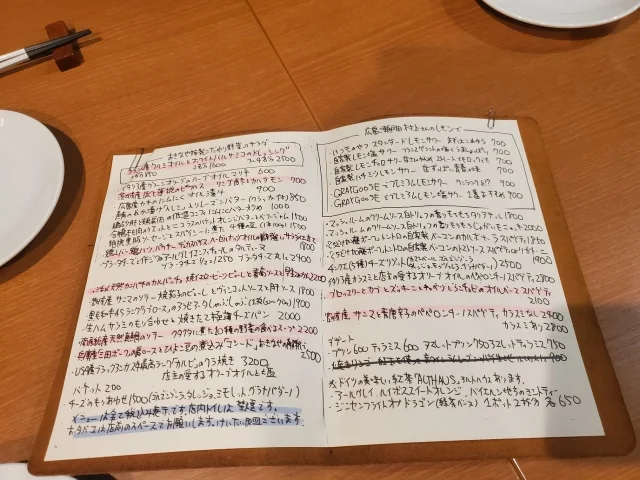 松陰神社前駅近くの隠れ家イタリア居酒屋「料理とお酒 おきなや」。