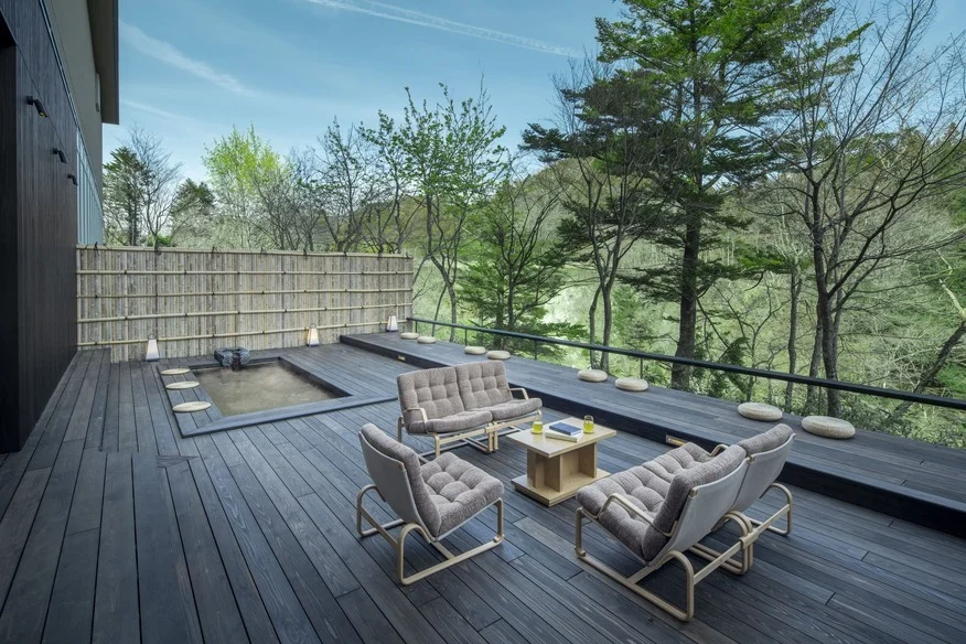 【界　秋保】せせらぎラウンジ