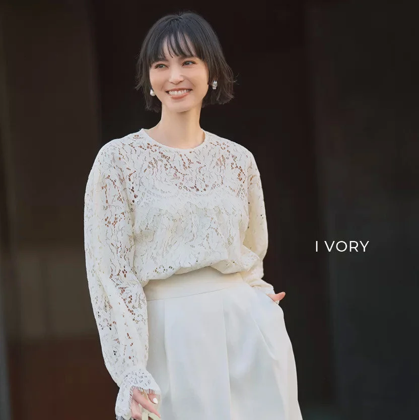 加藤かすみさん×M7days 「主役級」春トップスなら、デニムにもきれいめボトムにも！