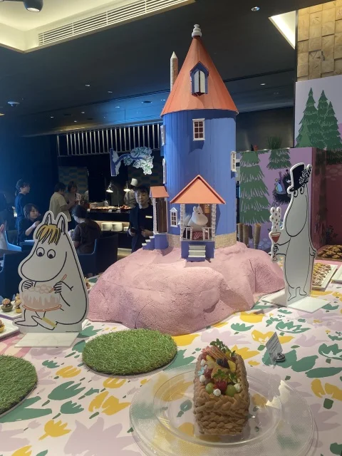 【ヒルトン大阪】想像以上に「ムーミンの世界観」を体験！美味しいのに癒される♡大満足のスイーツビュッフェ_1_1-2