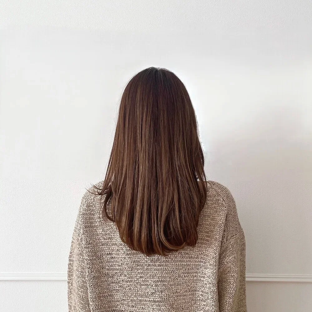 40代のロングヘアランキング８位