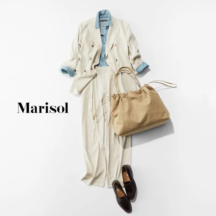 40代の「いまどきセットアップ」使えるのはコレ! 着回し度+アルファの選ぶコツ【Marisol編集部トレンドピックアップ】_1_2