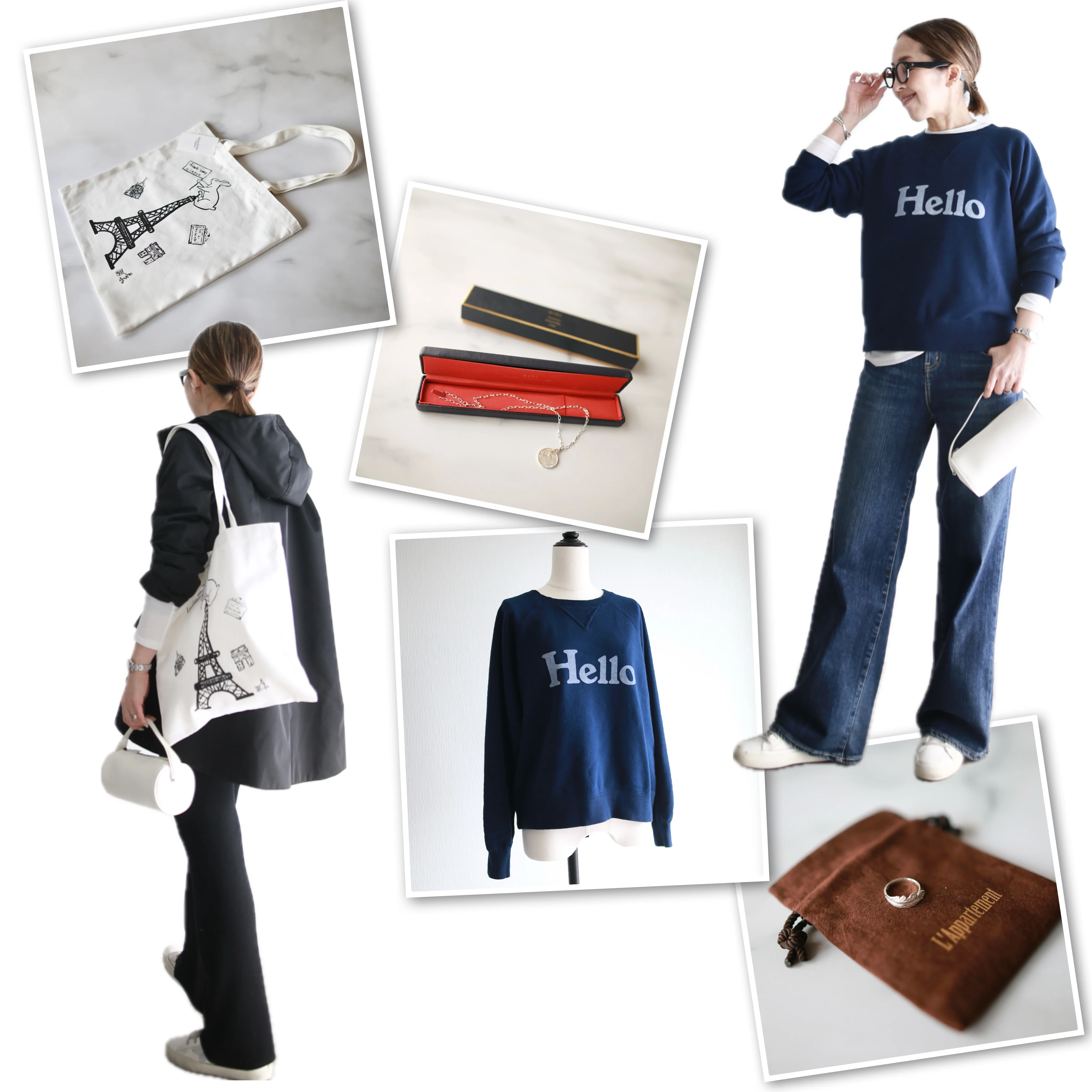 小柄コーデ　着こなし術　春支度　madisonblue  deuxiemeclasse manon gigi