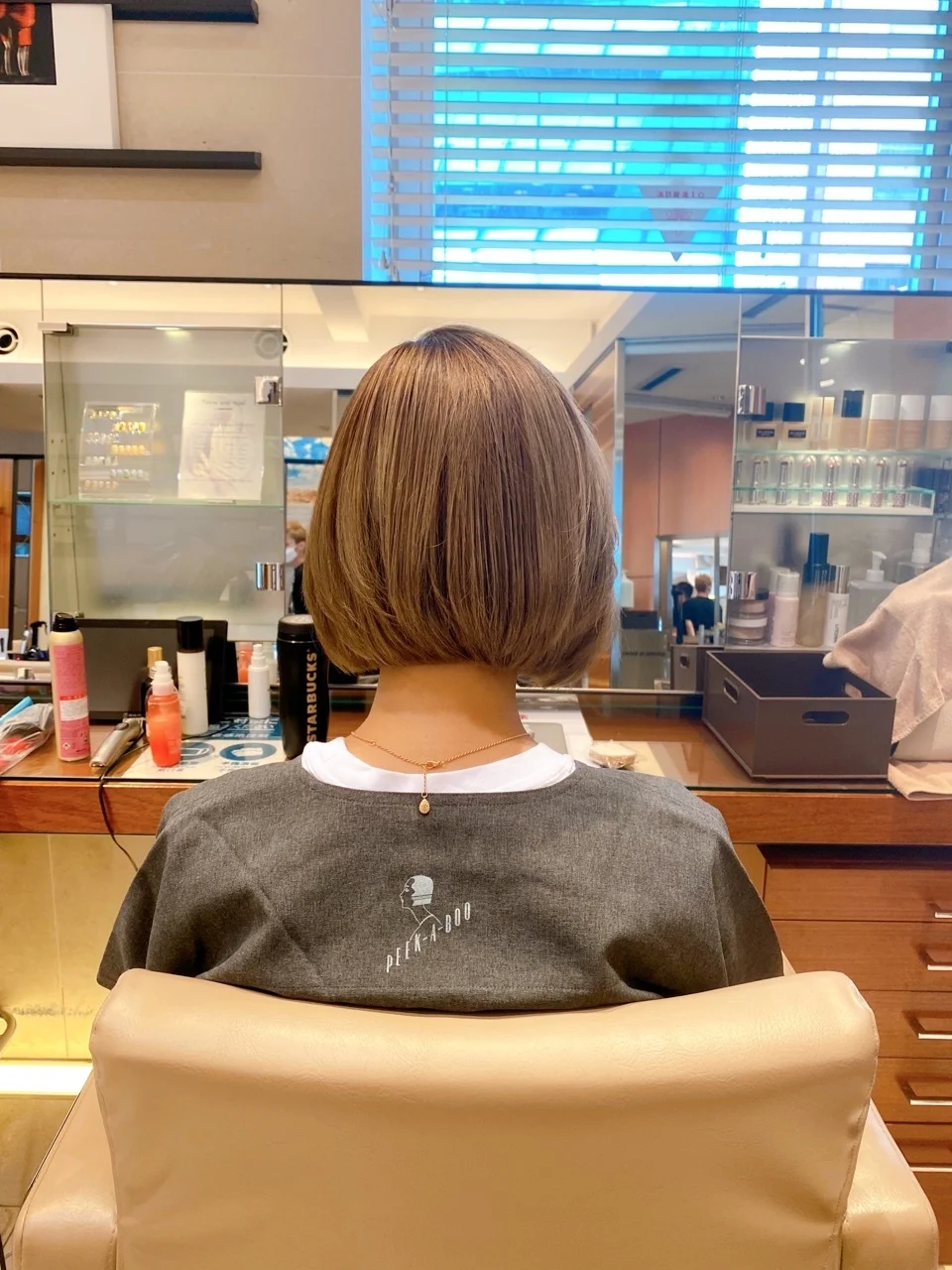 夏に向けてバッサリ！アラフォーヘアカットとハイライトカラー