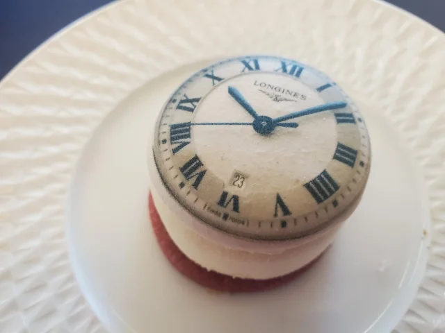 ロンジン　文字盤　マカロン