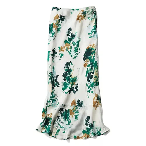 SACRA フラワープリントスカート