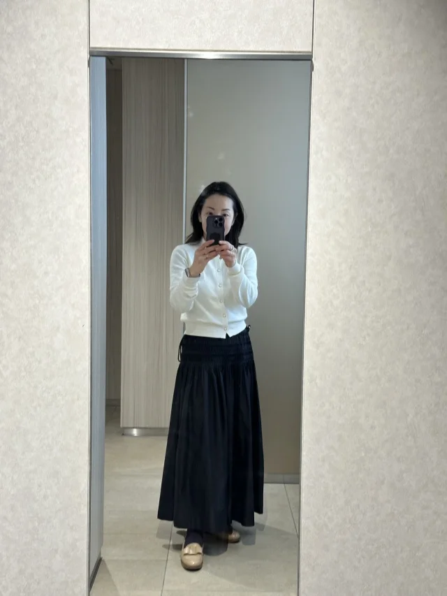 40代にこそおすすめしたい！ニットで叶える【冬のふんわり白コーデ】_1_7