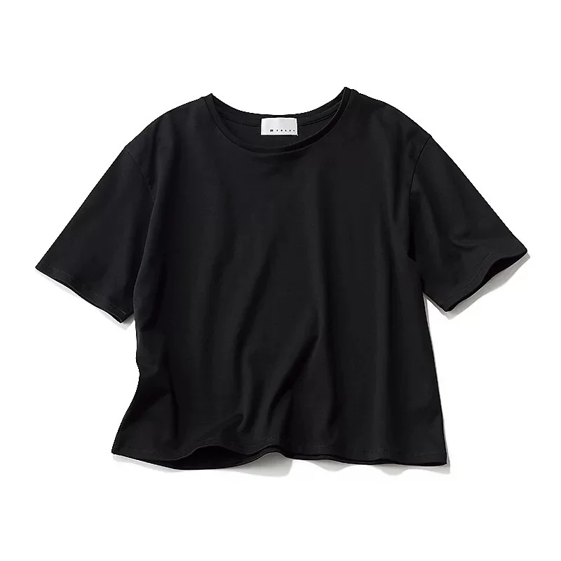 M7days 【松村純子さんコラボ】クロップト大人Tシャツ