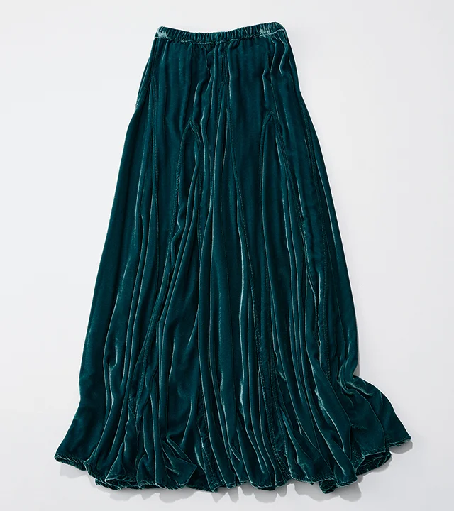 40代　クラシックスタイル　スカート