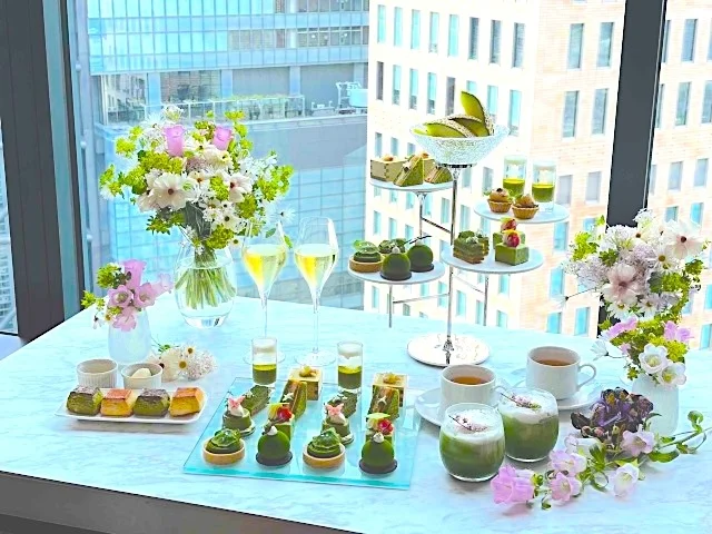 「抹茶と香りのアフタヌーンティー “ボタニカルガーデン”」