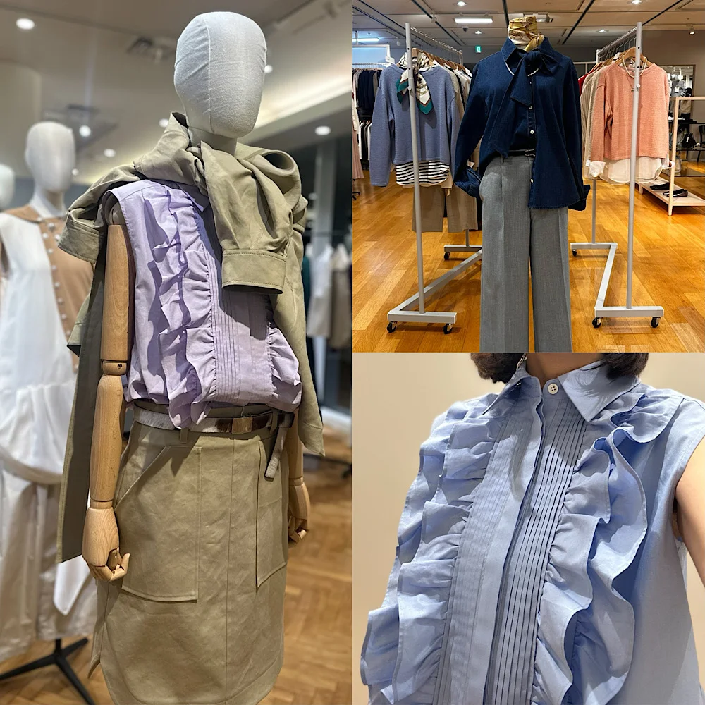 2026SS展示会巡りで感じた、春の装いのヒント♪