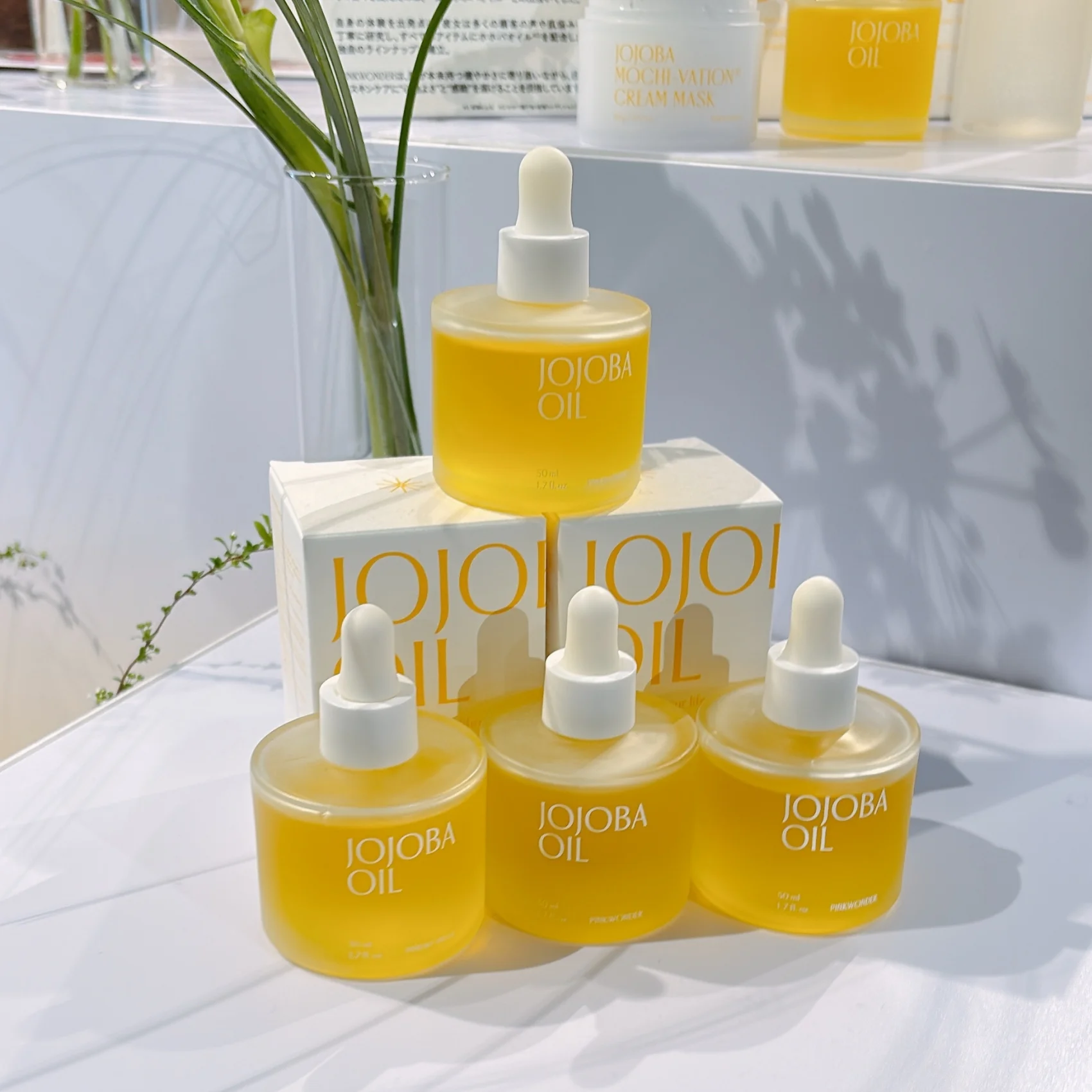 韓国コスメ　おすすめ　コスメキッチン　ホホバオイル　 PINKWONDER ホホバオイル　50mL　￥6800／Cosme Kitchen