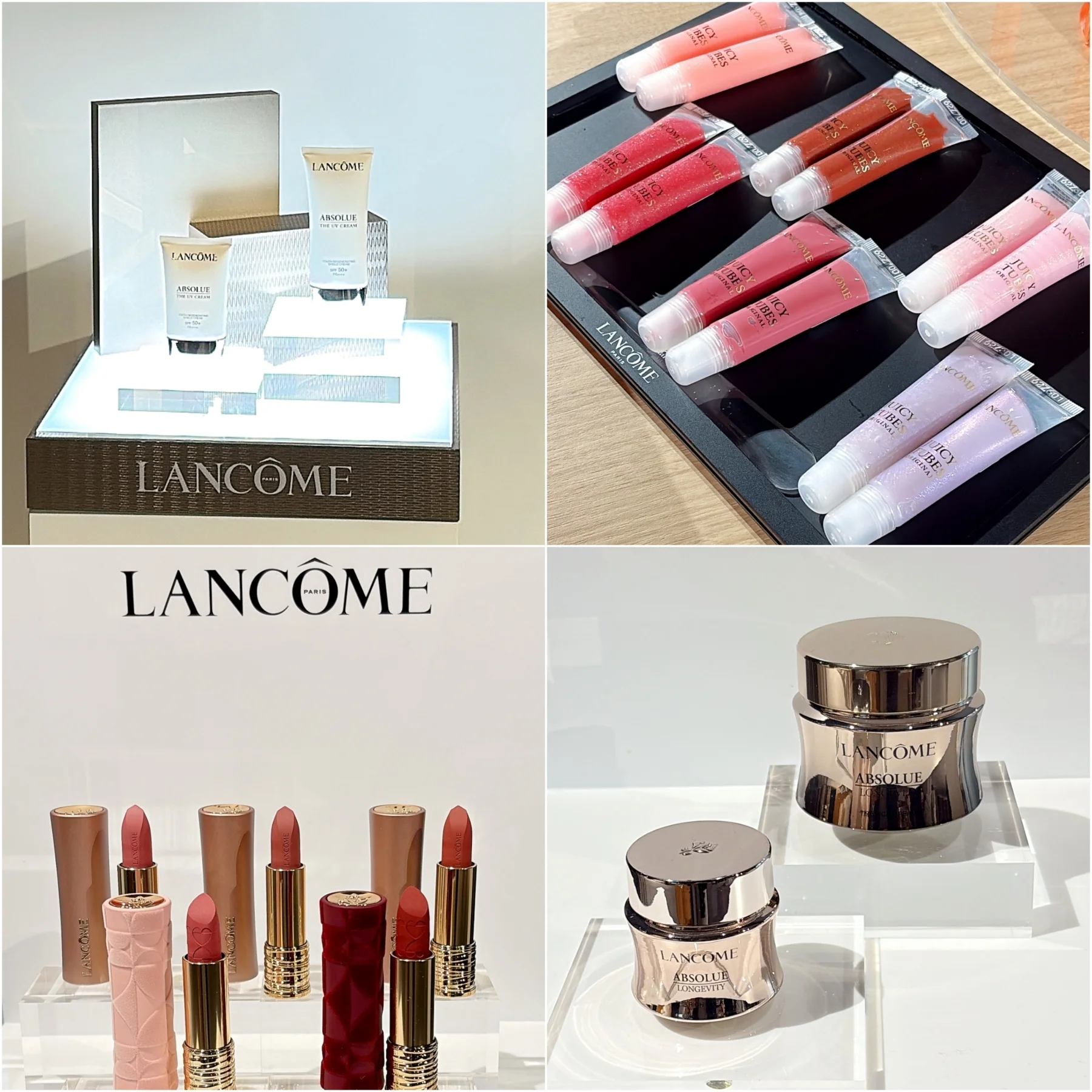 ランコム　2026　春　新作　LANCOME　UVケア　PDRNクリーム　リップ　ジューシーチューブ