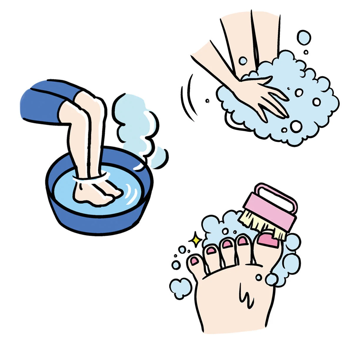 「正しく洗う」が第一歩！汗をかきやすい足裏はニオイの発生源【夏の“ナマ足問題”】