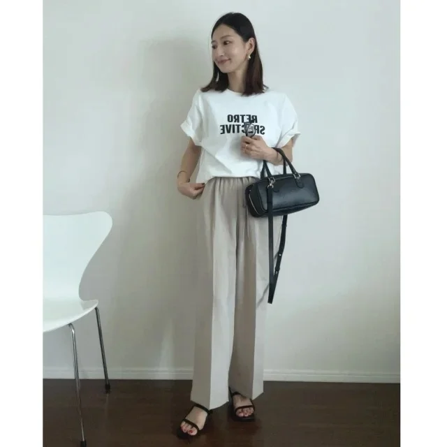人気ブランドで見つけた! 大人に似合うロゴTシャツ4選&着こなし術_1_5