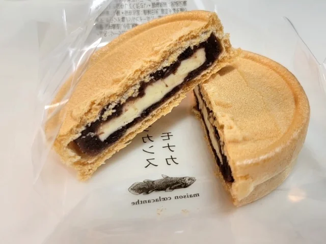 褒められ菓子♡あんバターがクセになる絶品「シーラカンスモナカ」_1_5-1