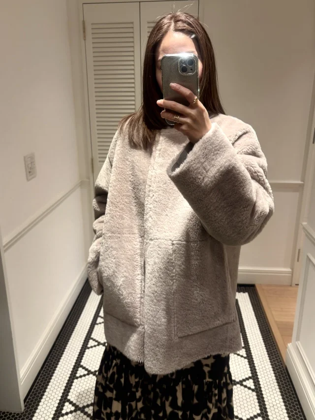 裏返して全面モコモコスタイル