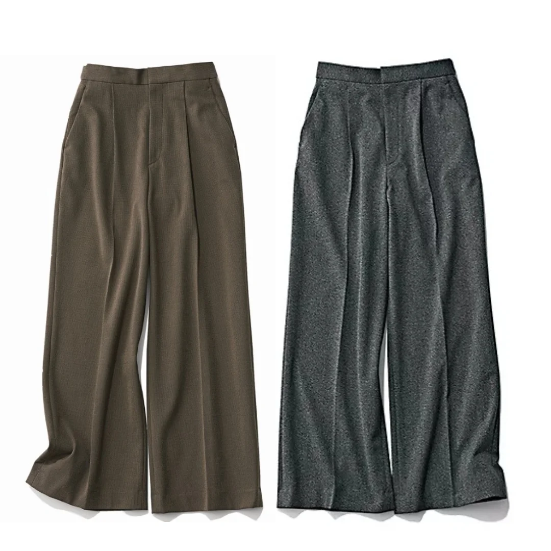 【徳原文子さんコラボ】Aラインスカートのブルーとブラック