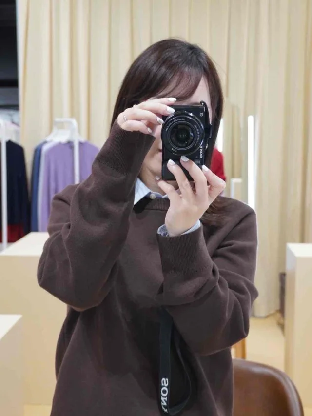 【メンズ】メリノクルーネックセーター(36 BROWN）