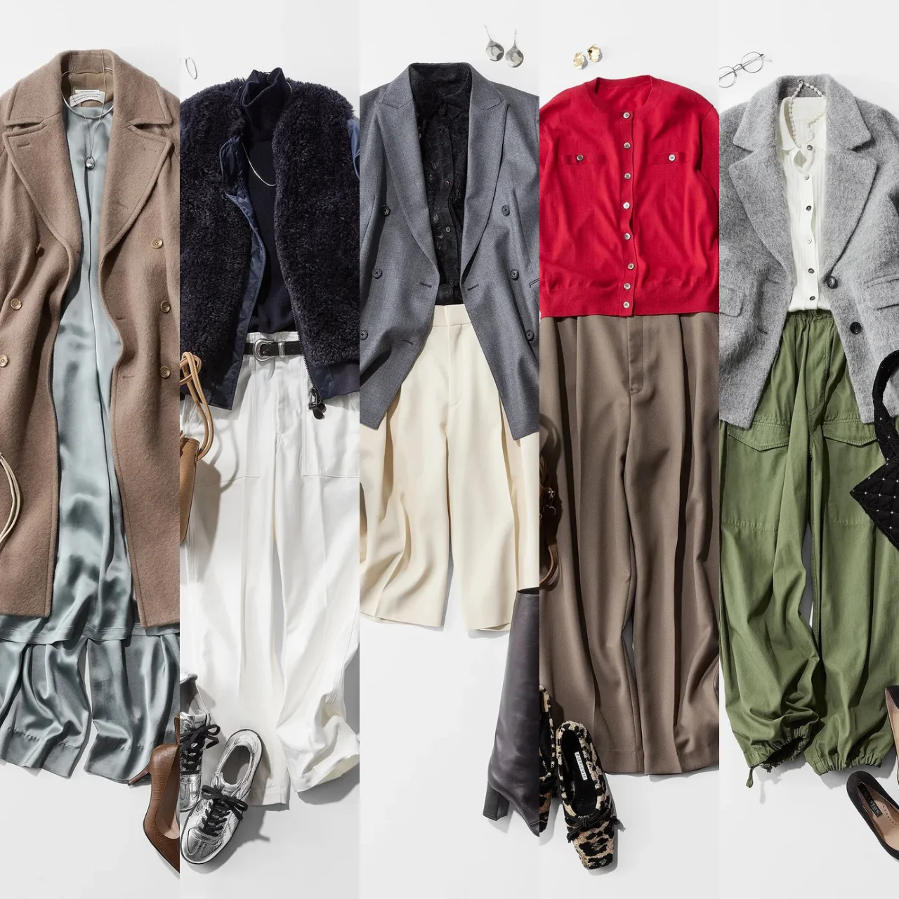 先週の「明日のコーデまとめ」