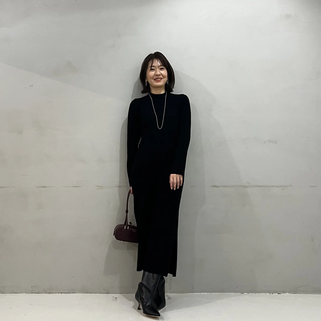 黒いワンピース