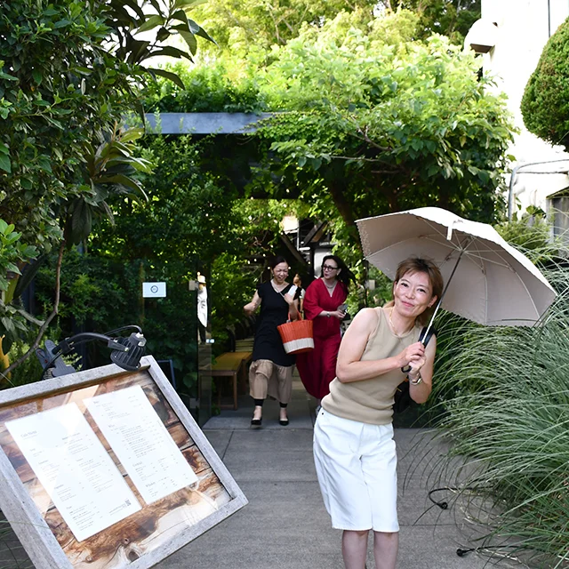 鎌倉グルメ　40代ファッション　女子会　40代の休日コーデ　鎌倉ランチ　 sushibistorozen　ガーデンハウス鎌倉