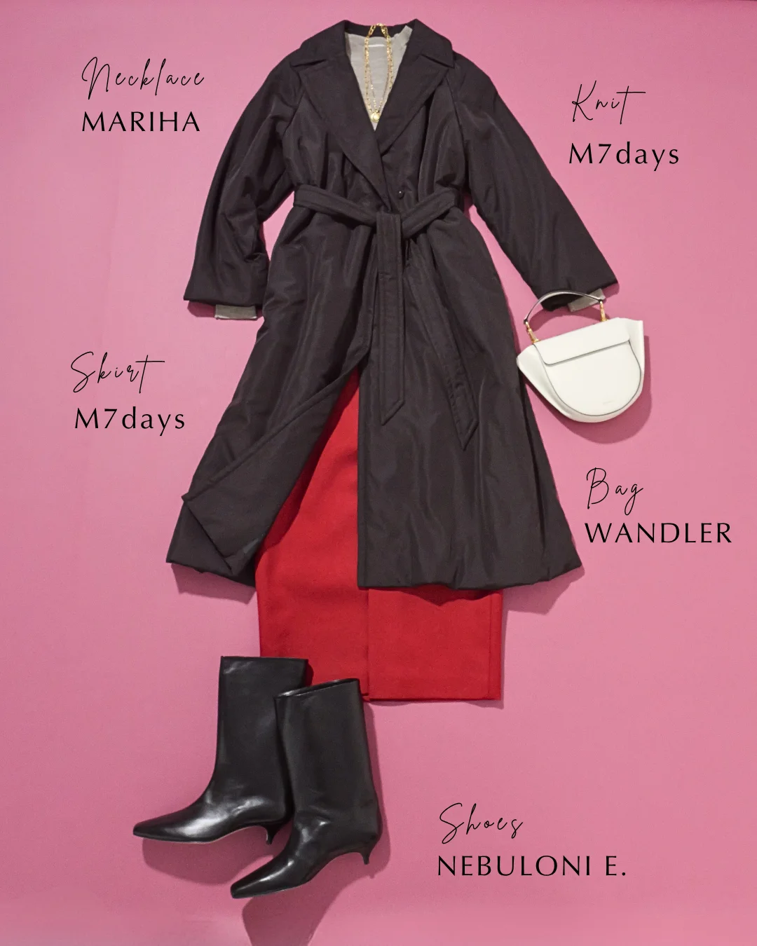 Marisol 黒コーデ②