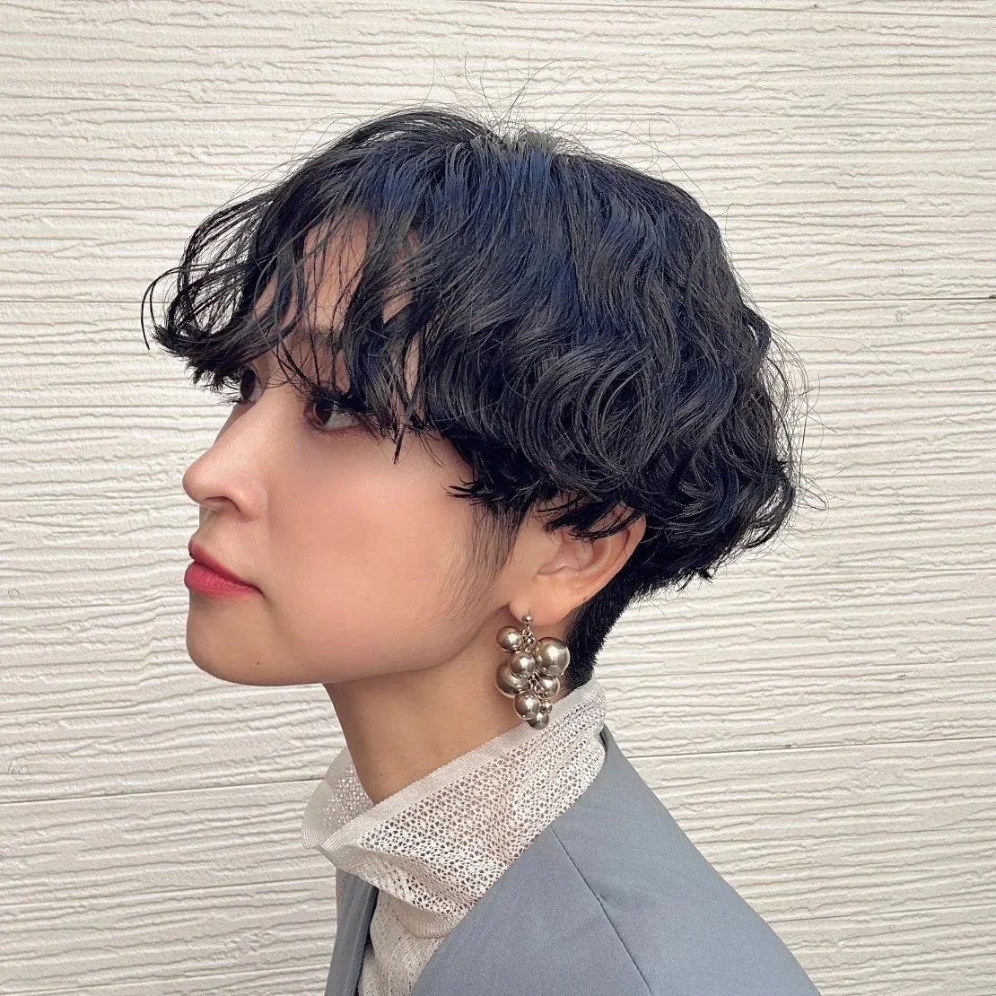 横から見た 人気ヘアスタイル6位の髪型