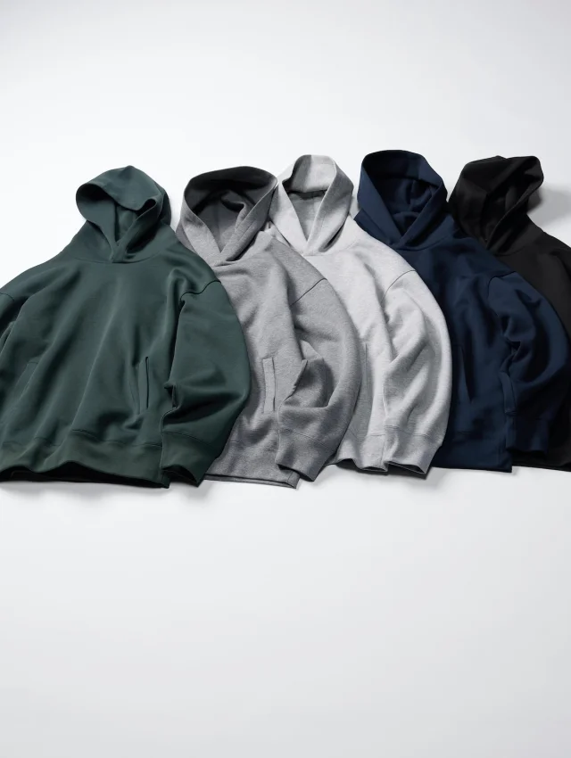 スウェットが主役。UNIQLO Cで叶う40代ママの“きれいめ日常服”_1_2-2