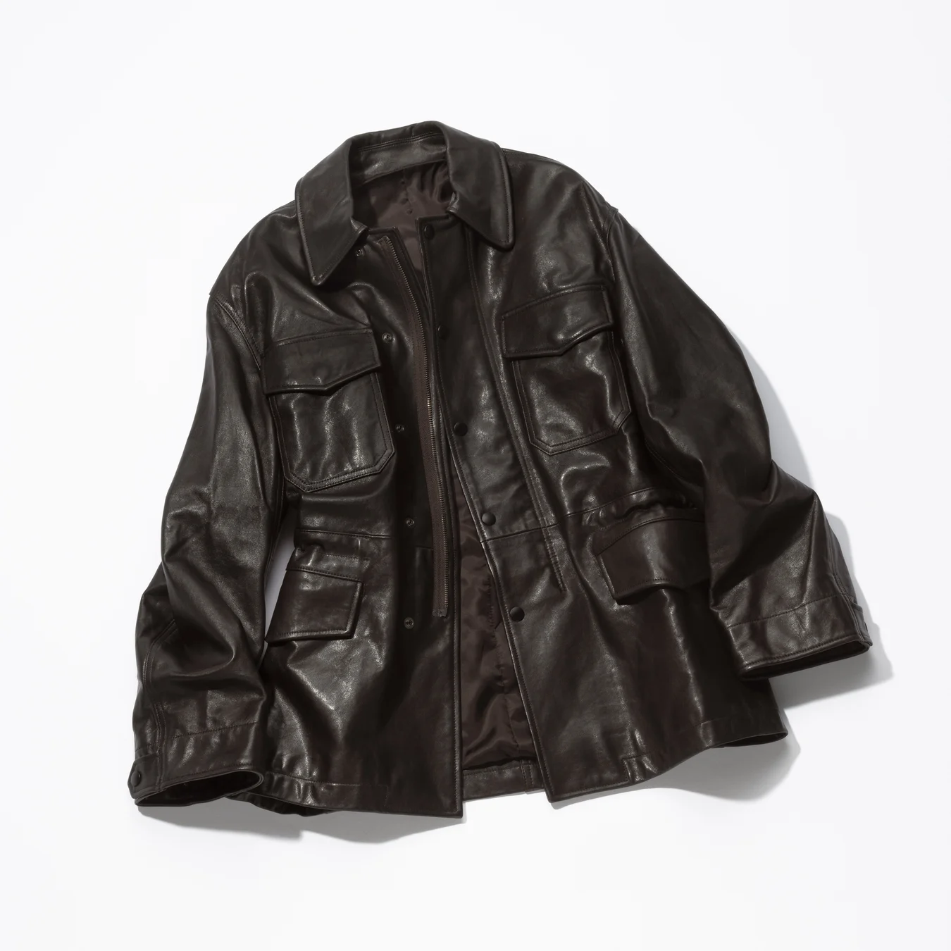 ロエフのレザージャケット￥187,000