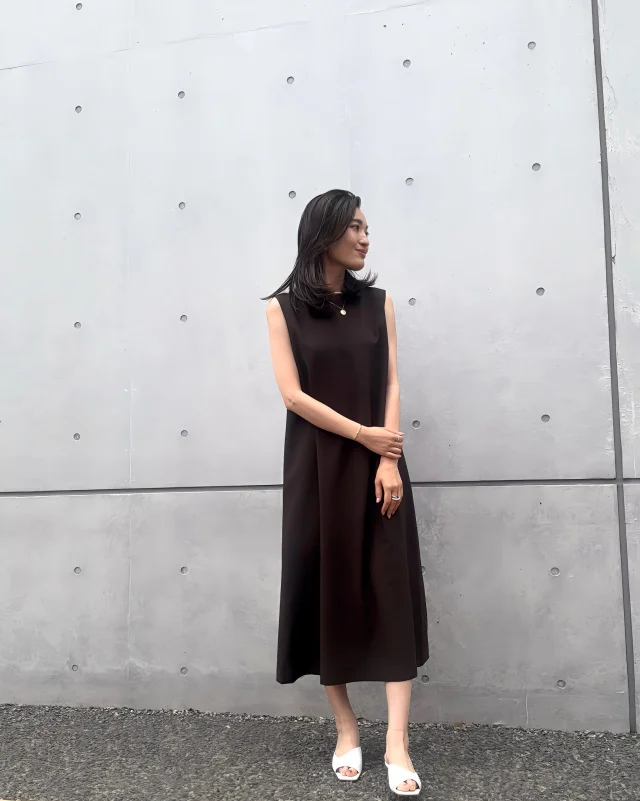 【M7days】夏のヒット名品！涼感ノースリーブ ワンピース_1_1