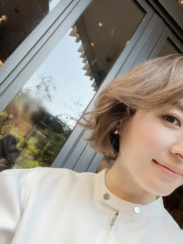 【40代ヘアスタイル】アラフォーの夏ボブ♡カット＆カラーしてきました♡_1_1