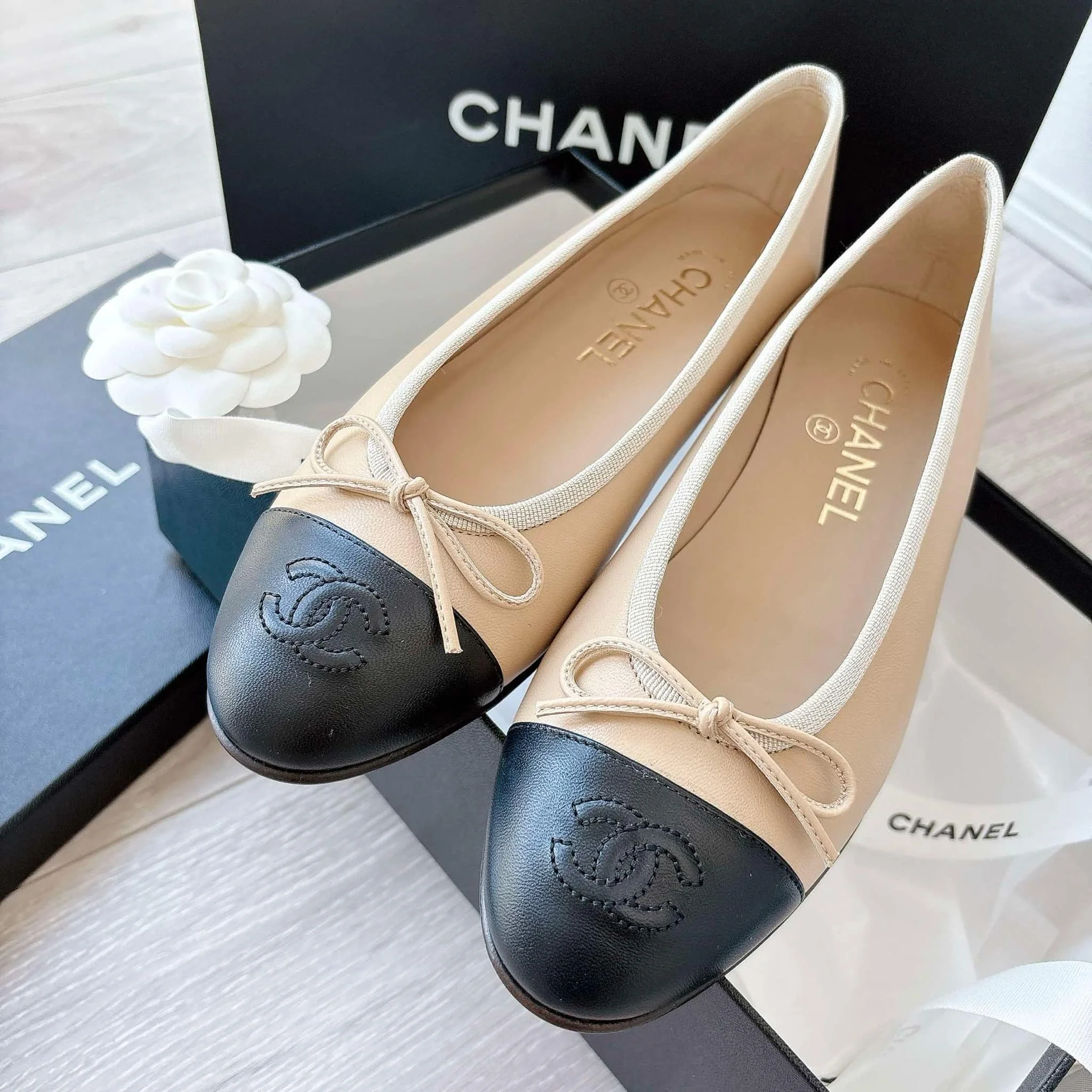 一生大切に履きたい【CHANEL】定番のバレリーナ