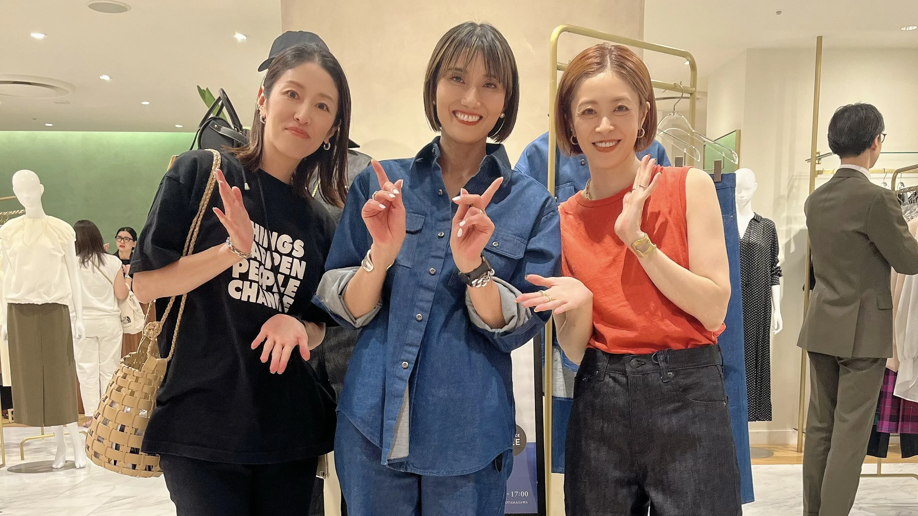 ファッションエディター坪田あさみさんのトリプルコラボイベント