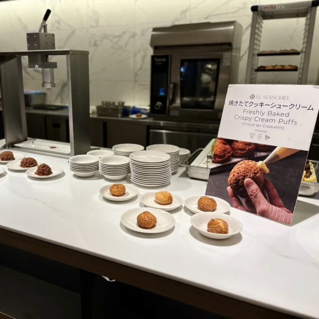 シュークリームが美味しかった～！