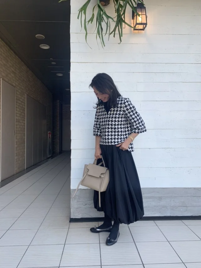 SNIDELCELFO【完売商品】SHE TOKYO  バルーンスカート グレー