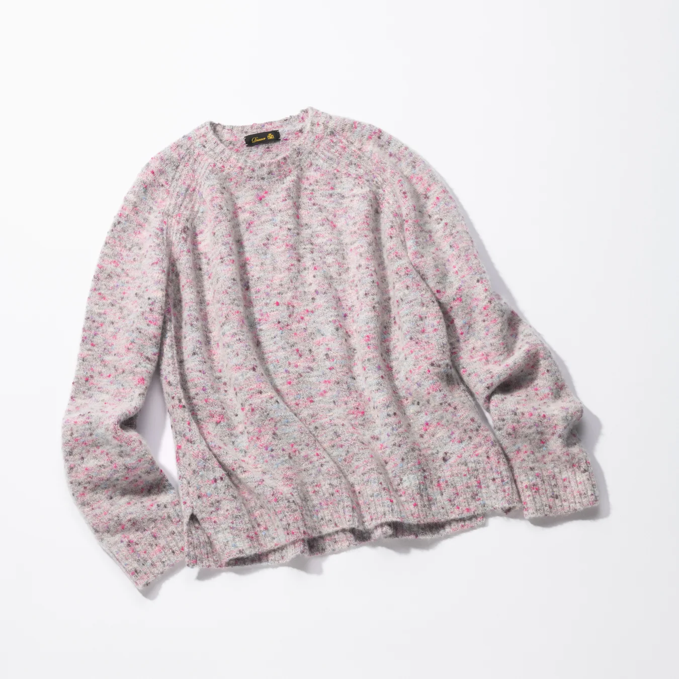 DRAWERのメランジ調ニット