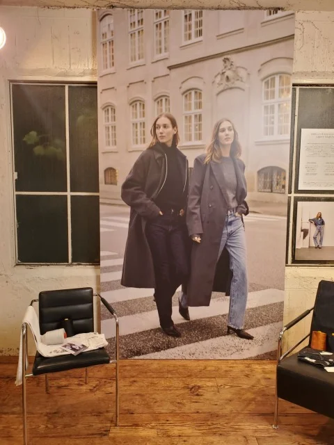 upper hights×Moosgaard姉妹コラボデニムイベントの会場風景