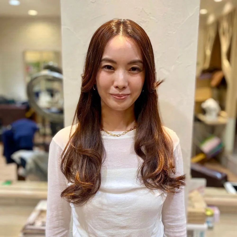 40代に似合う髪型　ロングヘアスタイル人気ランキング10位